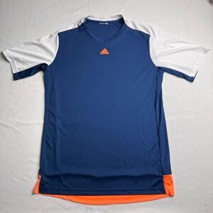 Adidas Boys XL Navy and White Athletic Shirt